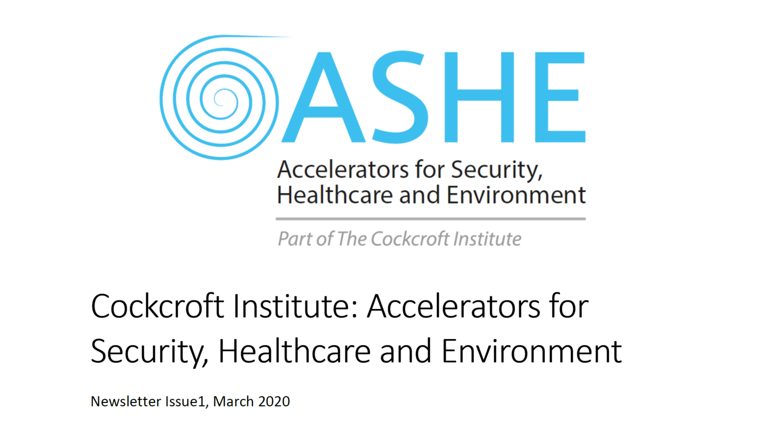 The Cockcroft Institute | Accelerators for Security, Healthcare and the