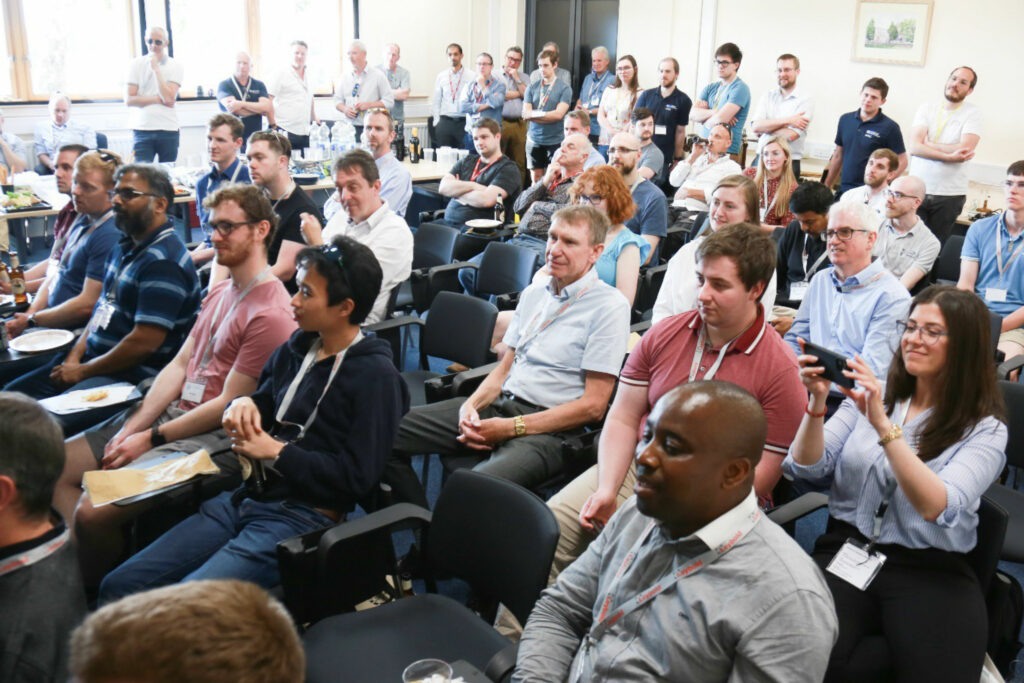 Delegates at the 12th UK Vacuum Symposium