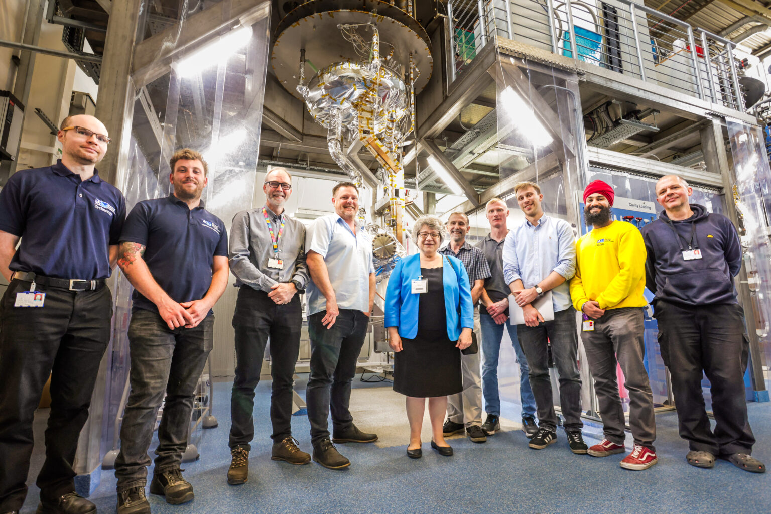 Merilä Lab The Cockcroft Institute | Director of Fermilab visits Daresbury ...